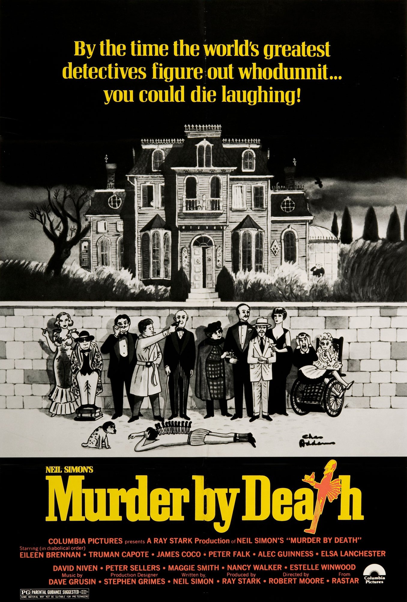 ดูหนังออนไลน์ฟรี Murder By Death (1976)