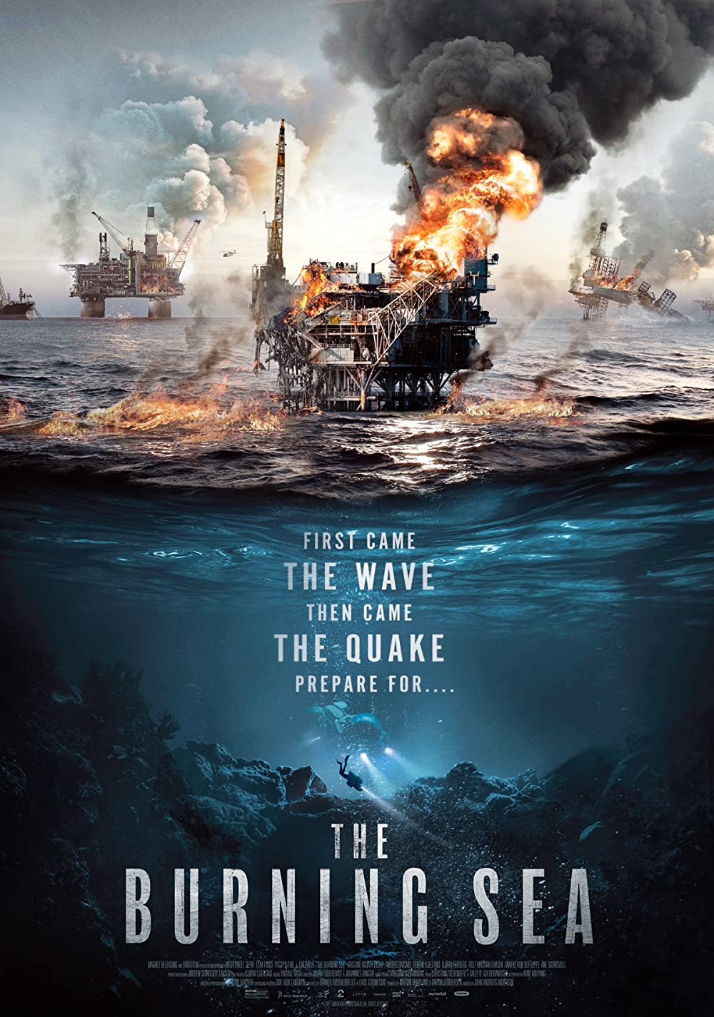 ดูหนังออนไลน์ฟรี The Burning Sea (2022) มหาวิบัติหายนะทะเลเพลิง